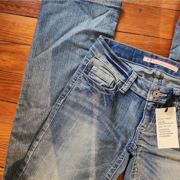 STANDARDS & PRACTICES Jeans Womens Waist 28 Low Rise Straight Leg Tall - Picture 4 of 7